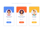 %SALE% -People Avatars Collection, a Work Illustration by VectorVision (Thumbnail 7 of 10)