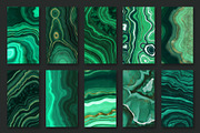 10 Malachite & Gold Mineral Textures, a Texture Graphic by CatJello Graphics (Thumbnail 16 of 21)