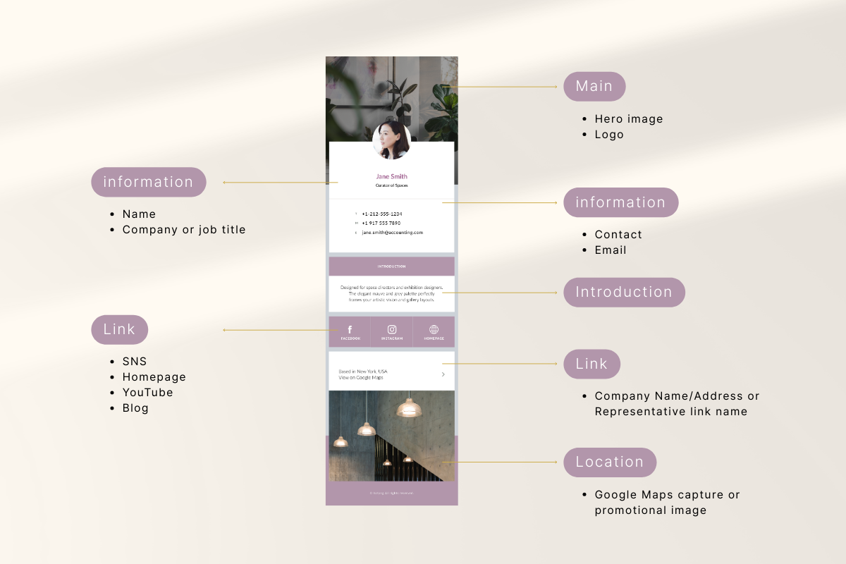 Art Curator Link in Bio Website, a Landing Page Template by batang (Photo 3 of 5)