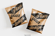 Paper bag brown color mockup bundles, a Packaging Mockup by Ambo Ampeng (Thumbnail 24 of 32)