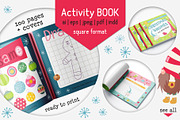 Christmas Activity & Coloring Book, an Education Illustration by Nursery Art (Thumbnail 5 of 9)