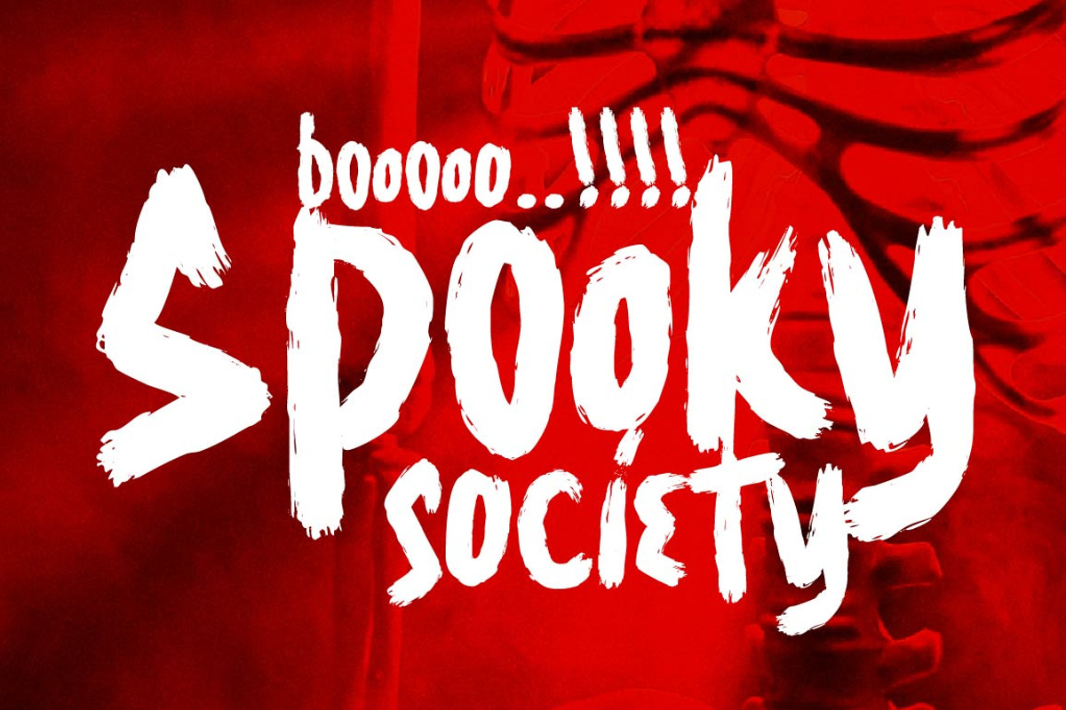 Bloodmare - display font, a Handwritten Font by Olexstudio (Photo 8 of 8)