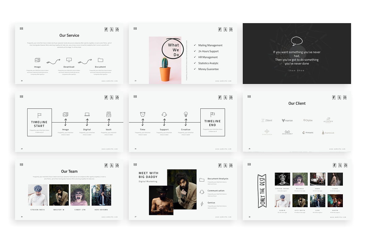 Doodles - Powerpoint Template, a Presentation Template by Mikokit (Photo 4 of 13)