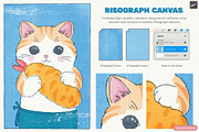 Risograph Studio for Procreate, a Brush Add-On by Julia Dreams (Thumbnail 3 of 9)