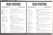 Resume Template | Inigo, a Resume Template by ResumeWorkshop (Thumbnail 2 of 5)