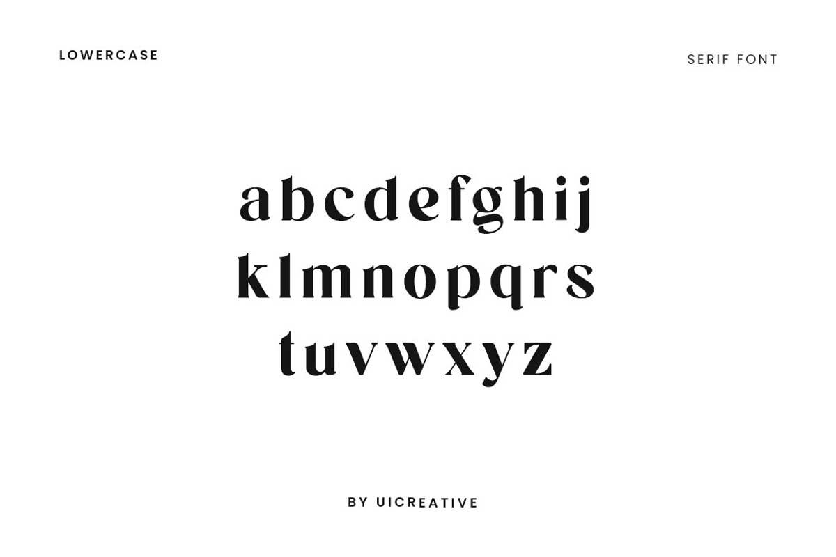 The Bigmouth Classic Serif Font, a Serif Font by UICreative (Photo 4 of 13)