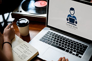 Freelance & Online Work Logo, a Branding & Logo Template by YUDesignStore (Thumbnail 7 of 7)