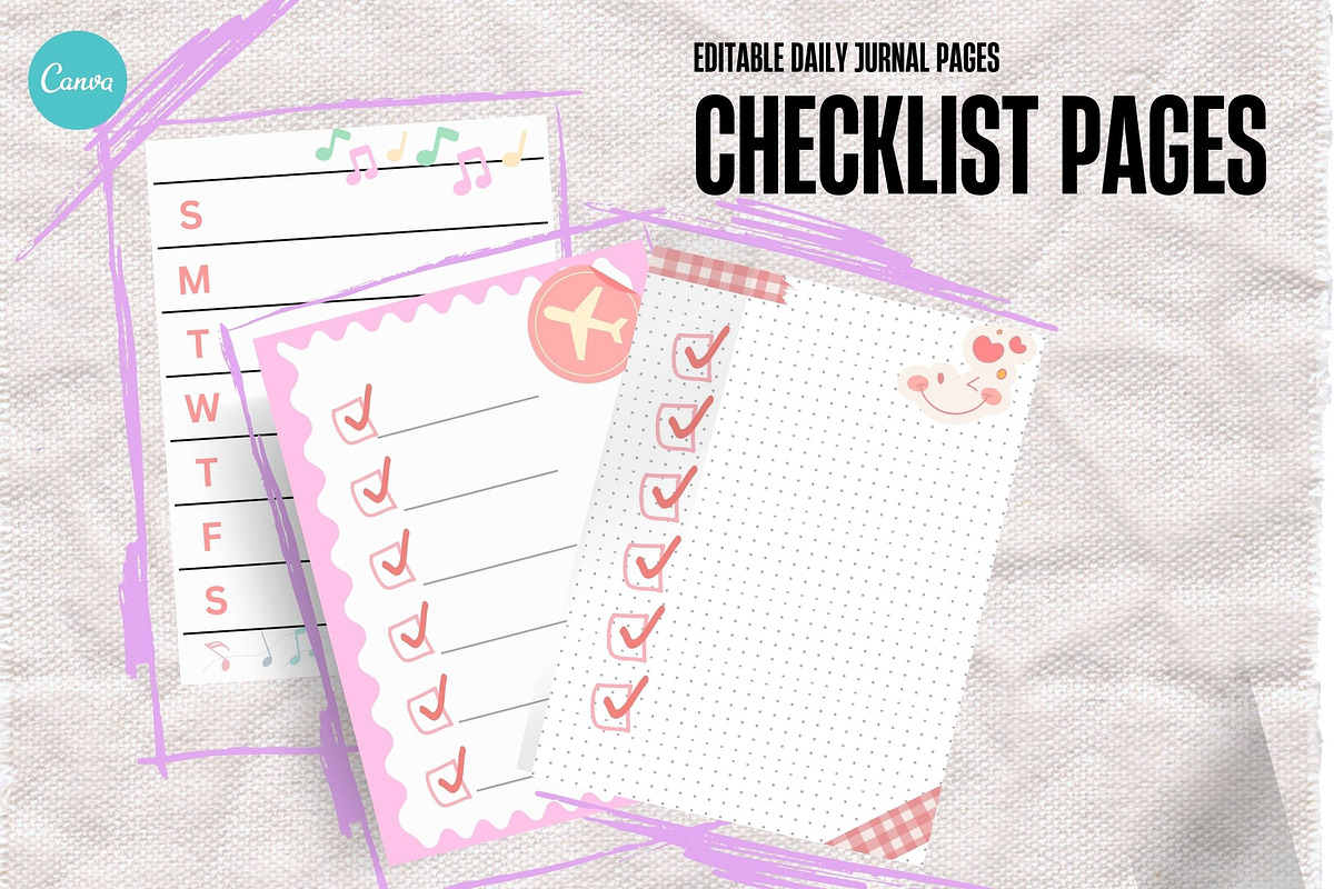 MY DIARY | CUTE JOURNALING 2026, a Stationery Template by Paperwitch (Photo 2 of 5)
