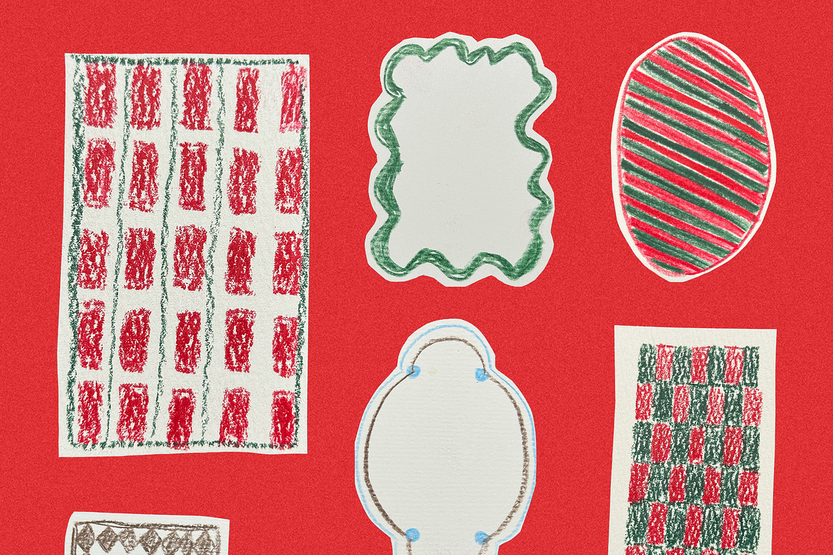 Paper Cut Christmas Frames & Cards, an Object Graphic by divanovskaya_nv (Photo 10 of 18)
