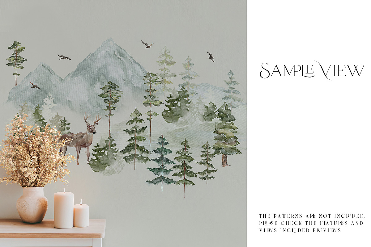 44 Frames and Wallpaper Mockups, a Mockup by mock-ups (Photo 5 of 16)