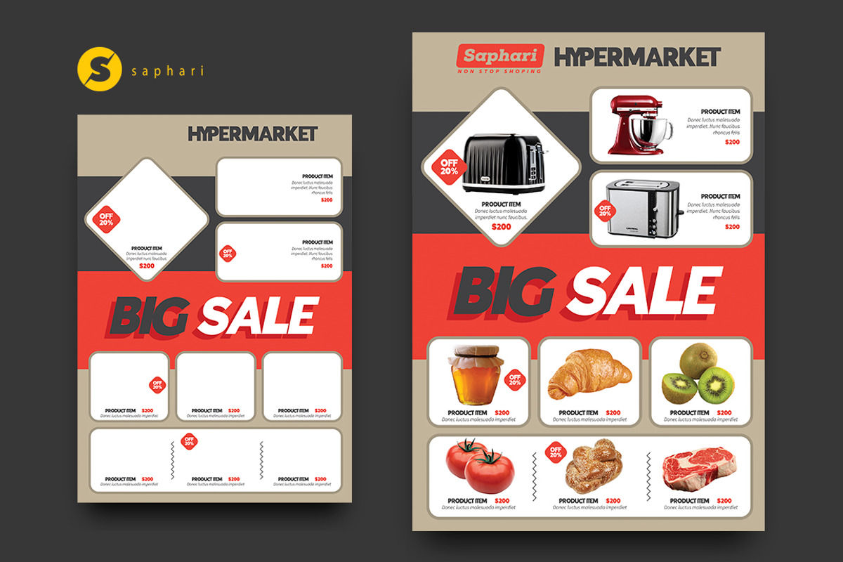 Product Promotion Flyer Template, a Flyer Template by Saphari (Photo 3 of 4)