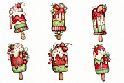 Whimsical Summer Ice Cream Clipart, an Illustration by Designworld (Thumbnail 3 of 5)