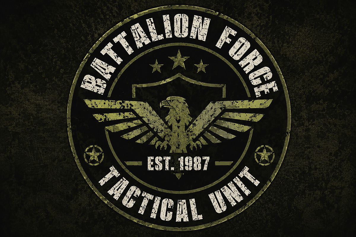 Grunge Battalion, a Serif Font by Wow Magic (Photo 3 of 6)