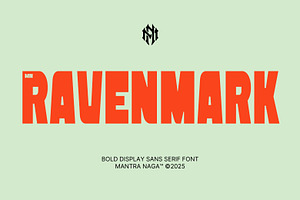 MN Ravenmark - Bold Display Sans
