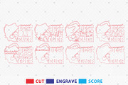 Multilayer Best Papa Ever Scene Art, a Pattern Graphic by Lasercutiny (Thumbnail 2 of 2)