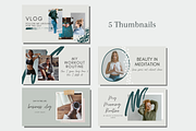 YouTube Branding Bundle - Canva, a Social Media Template by Tegefeldt Design (Thumbnail 6 of 8)