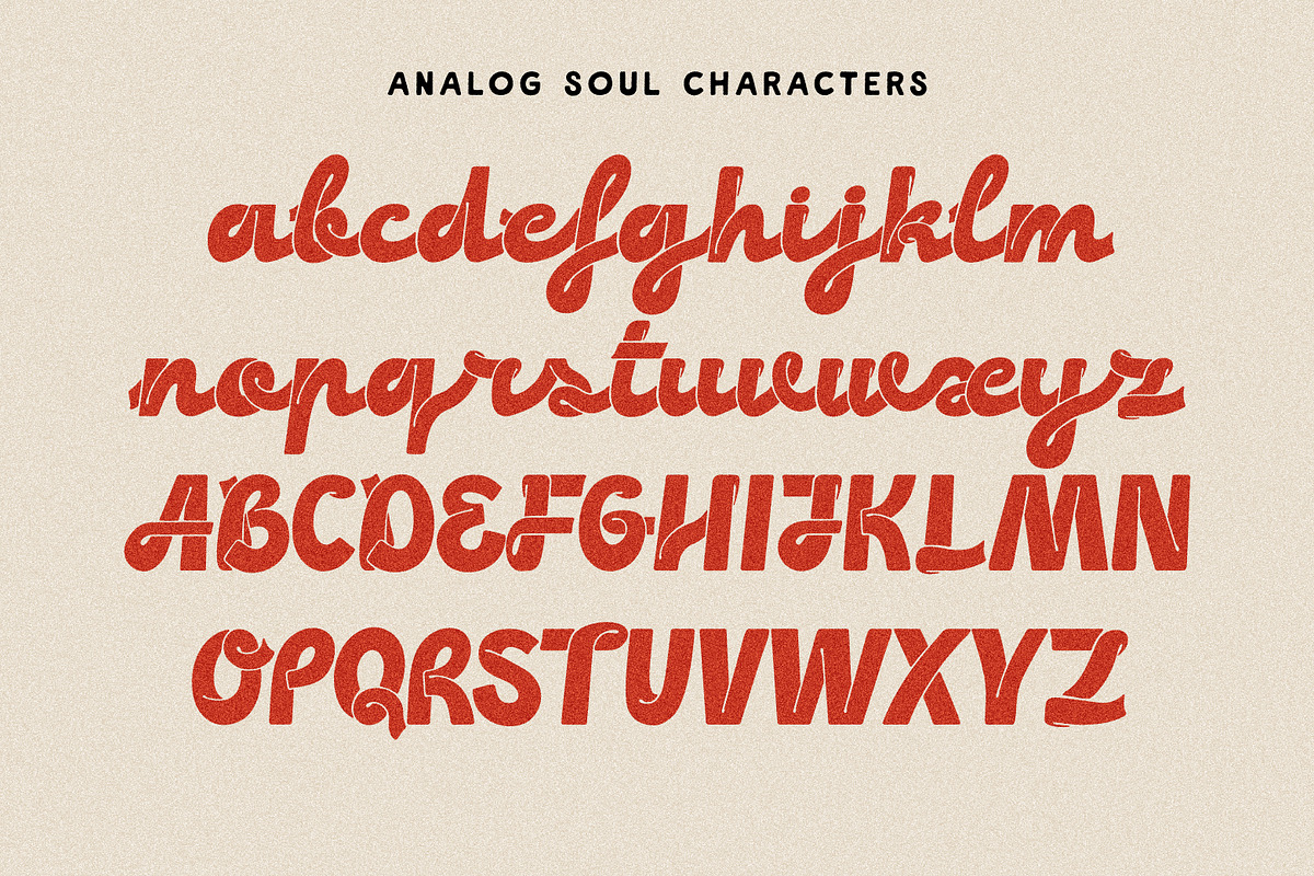 Analog Soul Branding Bold Script, a Script Font by Struvictory.art (Photo 5 of 10)