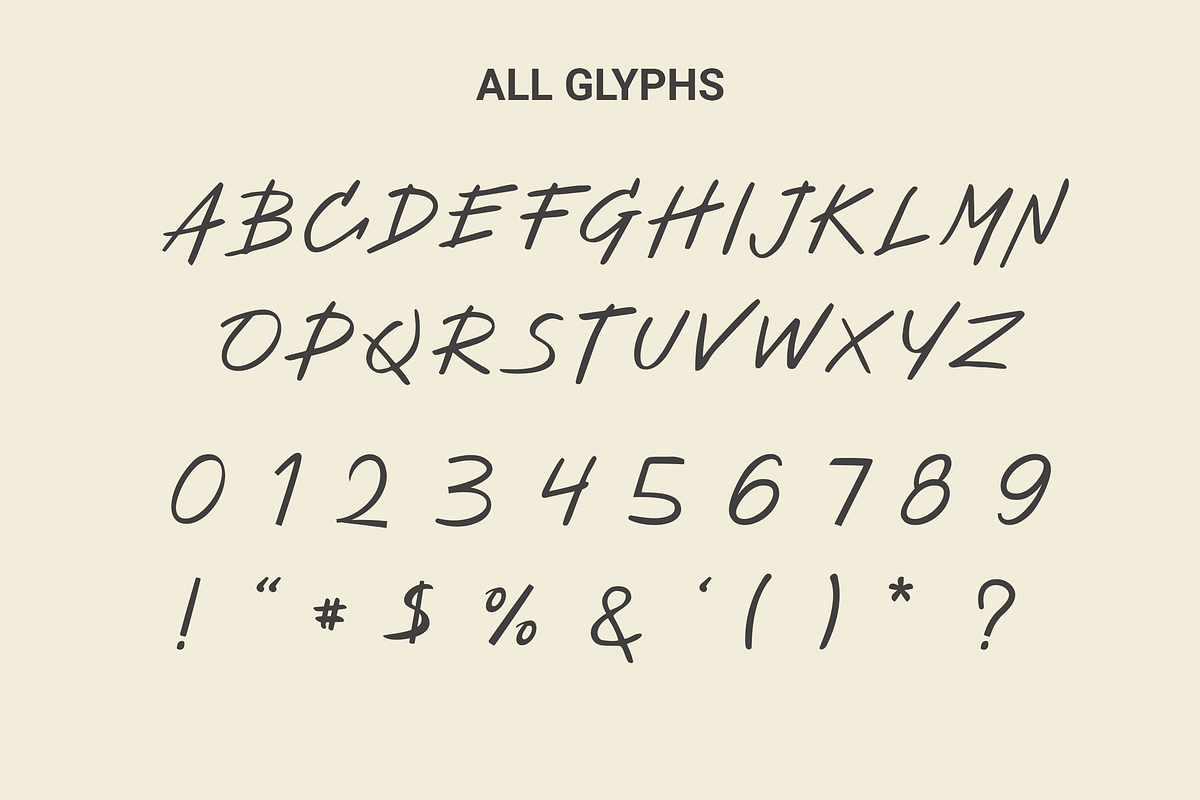 Jumper | Modern Brush Font, a Font by Tigadestd Type (Photo 3 of 7)