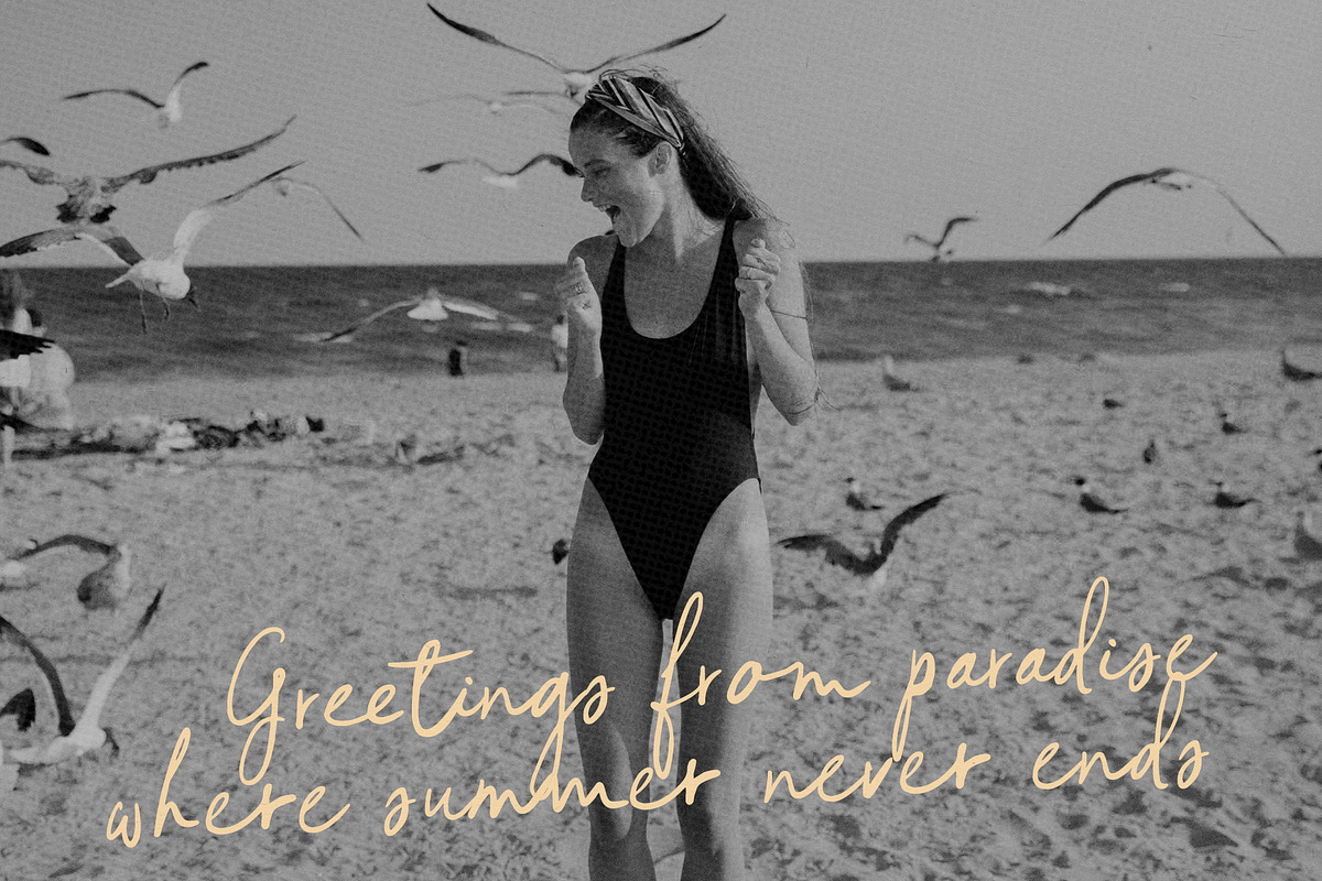 Golden Moonlight, a Handwritten Font by supfonts (Photo 6 of 12)