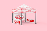 Outdoor Canopy Tent Mockup Set, an Advertising Mockup by Se٧enStudio (Thumbnail 2 of 8)