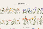 Watercolor Wildflowers Collection, an Object Illustration by Jenteva Art (Thumbnail 10 of 18)