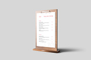 Table Menu Mockups, an Advertising Mockup by artimasa (Thumbnail 5 of 6)