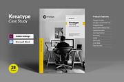 Kreatype Case Study, a Brochure Template by Kreatype Studio (Thumbnail 1 of 19)
