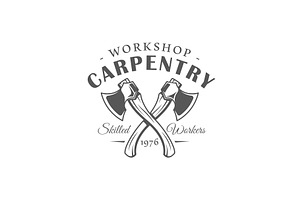 9 Modern Carpentry Logos Vol.2