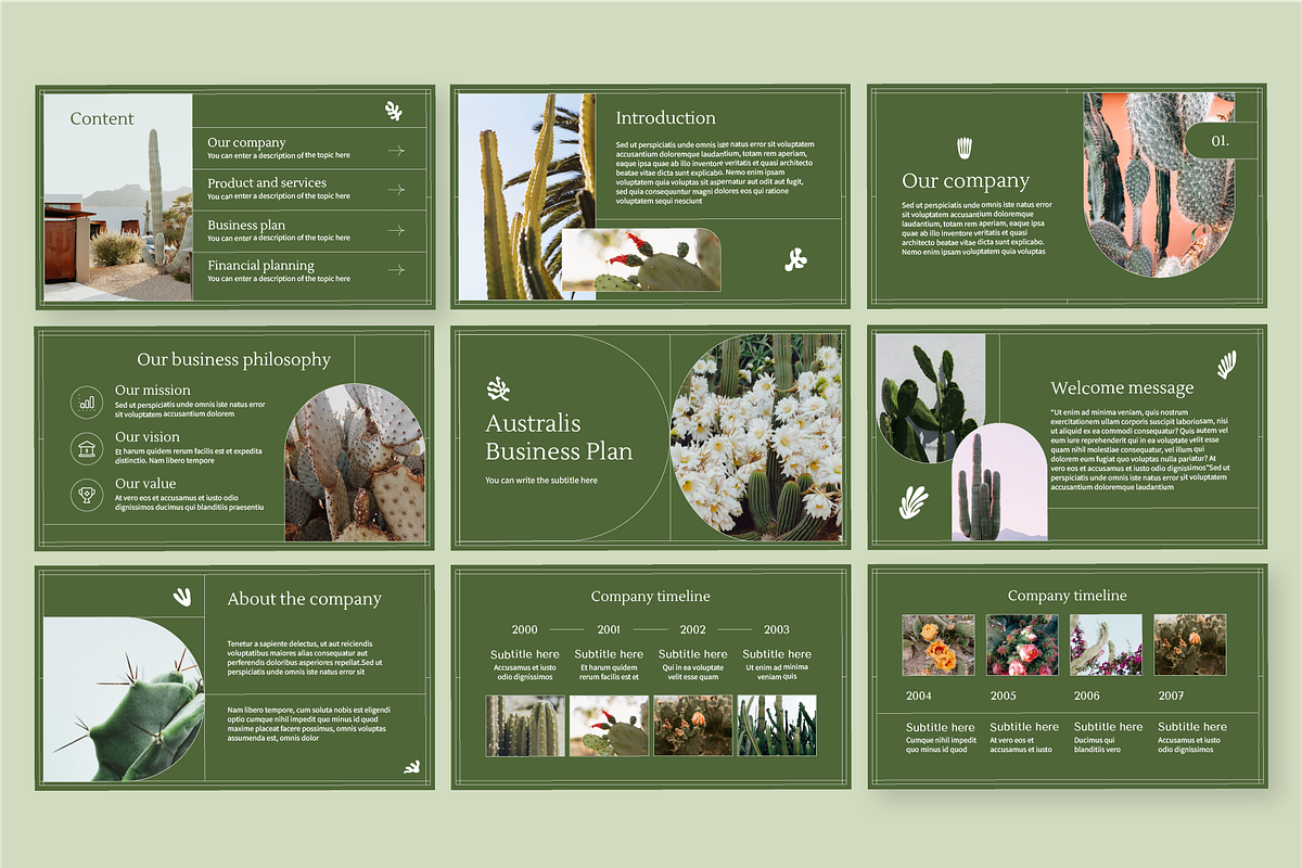 Business Plan Presentation, a Presentation Template by Hamocreate (Photo 2 of 8)