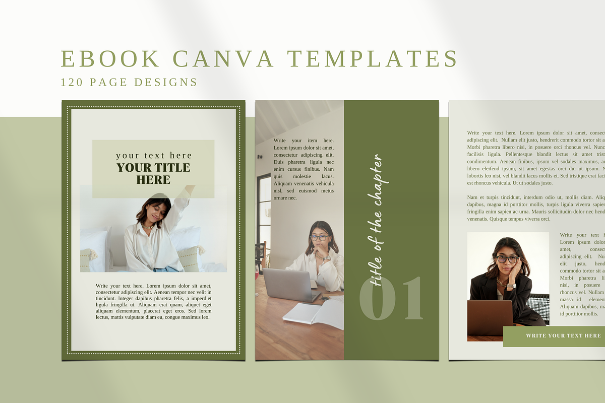 Ebook Template Design, a Magazine Template by The Little Lily Studio (Photo 2 of 5)