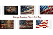 Grunge American Flag 4th of July, a Graphic by VetalStock (Thumbnail 1 of 3)