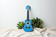 Ukulele - 3d papercraft, a Print Template by PAPER amaze (Thumbnail 5 of 7)