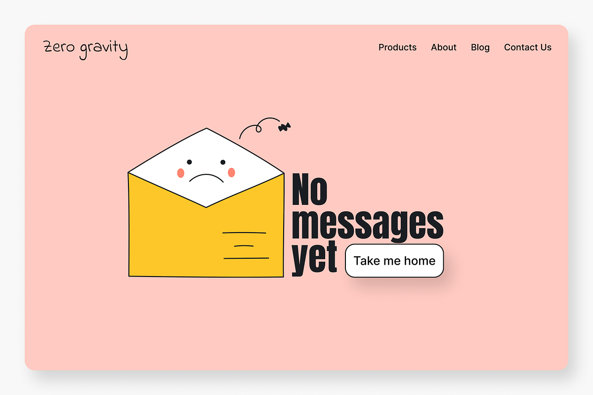 24 Cute 404 Illustrations. Chaos Cat, an Empty State Illustration by BadBrother (Photo 9 of 14)