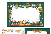 Christmas Elf Factory Vector Kit, a Seasonal Illustration by Svitlana Kharchuk (Thumbnail 4 of 13)
