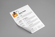 Creative Resume Template Cover Leter, a Resume Template by PixelStudio (Thumbnail 4 of 6)