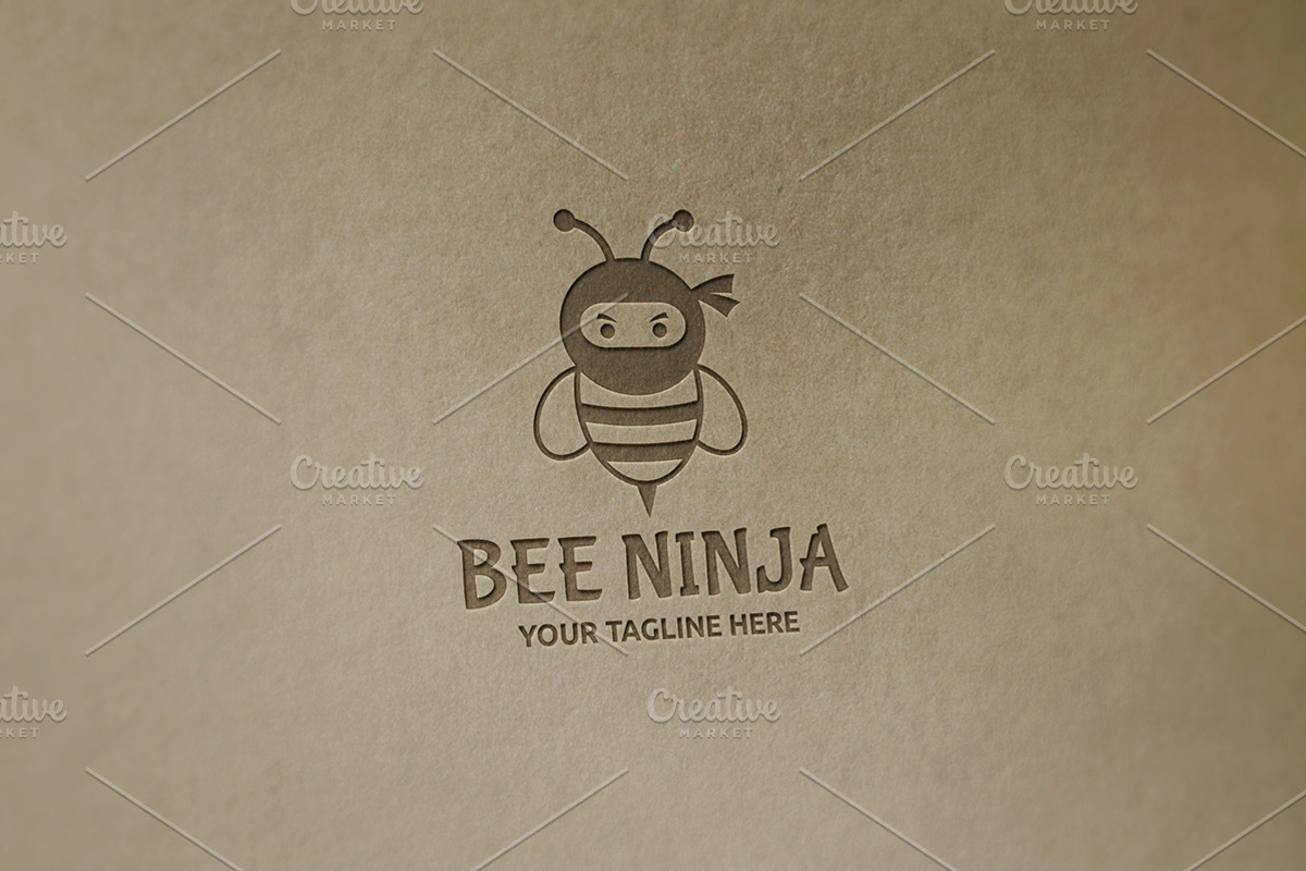 Bee Ninja Logo, a Branding & Logo Template by Martin-Jamez (Photo 2 of 3)