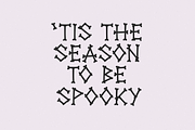 Boneyard | Skeleton Halloween Font, a Handwritten Font by KA Designs (Thumbnail 9 of 9)