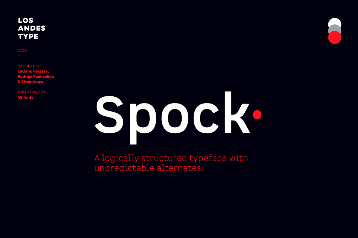Spock, a Sans Serif Font by Los Andes Type (Photo 1 of 15)