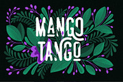 3 Fonts Mango Tango Collection, a Sans Serif Font by BarcelonaShop (Thumbnail 1 of 7)