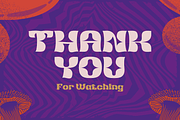 Redsema | Groovy Retro Font, a Font by twinstd (Thumbnail 12 of 12)