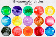 Watercolor brush stroke clipart, a Texture Illustration by AnastasiaWatercolor (Thumbnail 5 of 9)