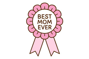 Best Mom Ever SVG, an Object Graphic by Creative Art