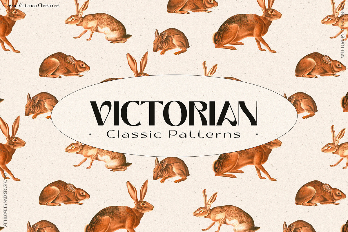 Victorian Classic Christmas Patterns, a Pattern Graphic by nadispasibenko (Photo 11 of 13)