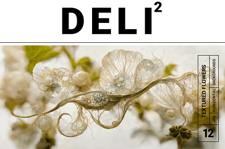 Deli (2) Collection · Textured Bloom, a Decorative Illustration by milatovar