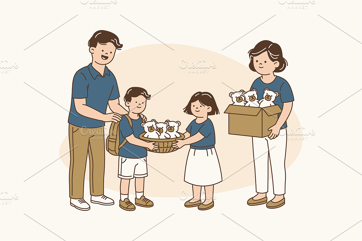 Kindness in Action Illustration, an Object Graphic by Jump Studio (Photo 5 of 12)