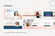 Alyssa FB Groups Canva Templates, a Social Media Template by The Canva Template Shop (Thumbnail 3 of 7)