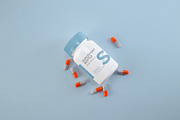 Pills Bottle Mockup, a Packaging Mockup by Graphicboom (Thumbnail 2 of 4)