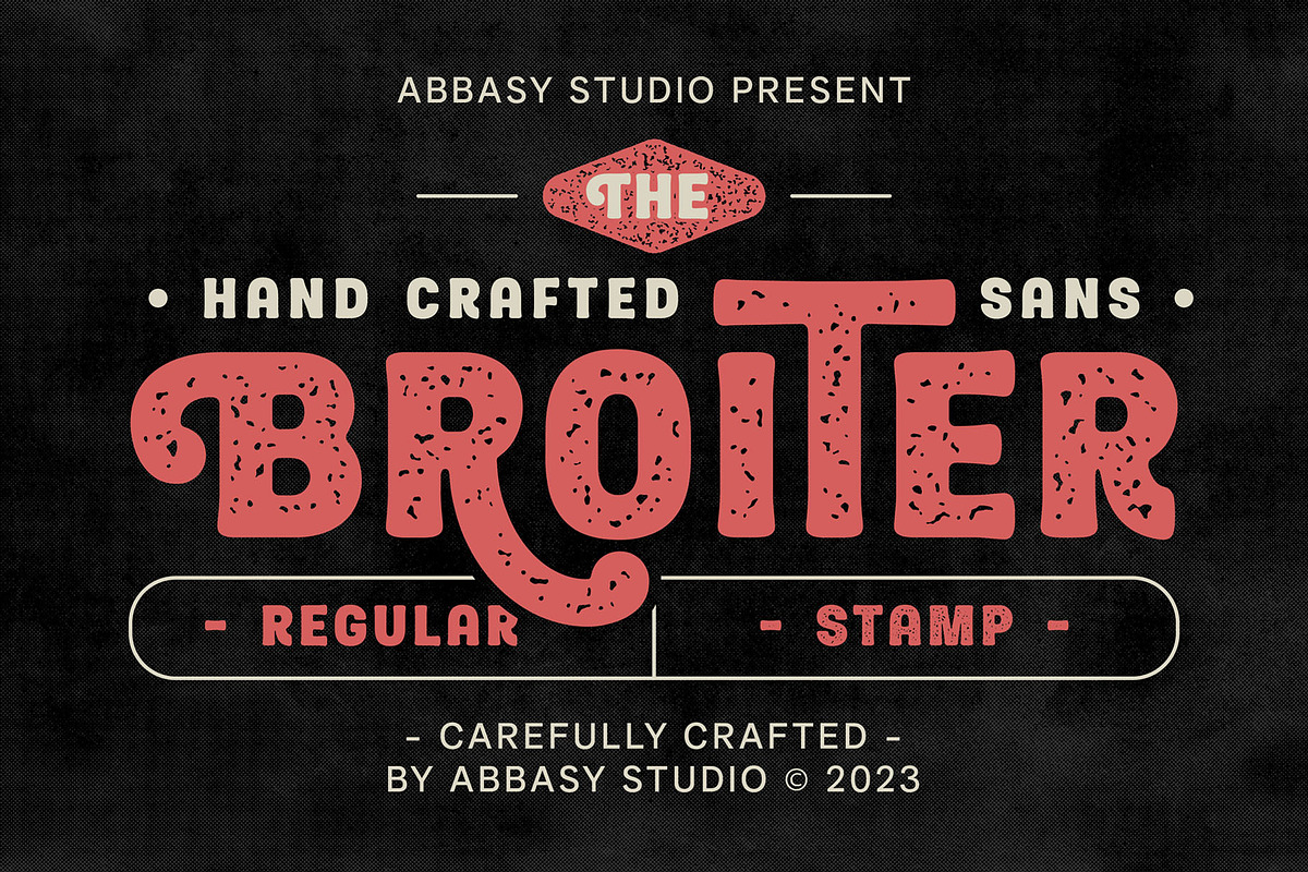 Broiter, a Sans Serif Font by Abbasy Studio (Photo 1 of 8)