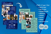 Four Page Media Kit in Navy Blue, a Templates & Theme by ProductiveandFree (Thumbnail 4 of 14)