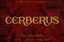Cerberus - Serif font family